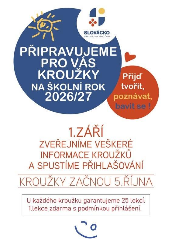 Kroužky 2026/2027