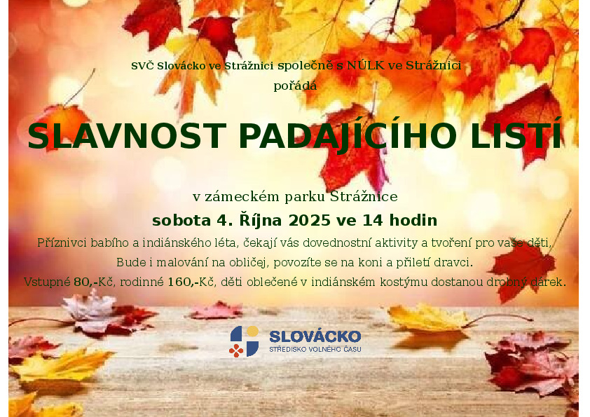 Slavnost padajícího listí