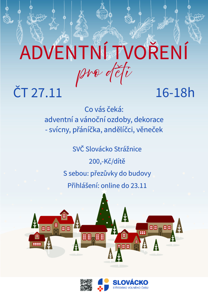 Adventní tvoření pro děti