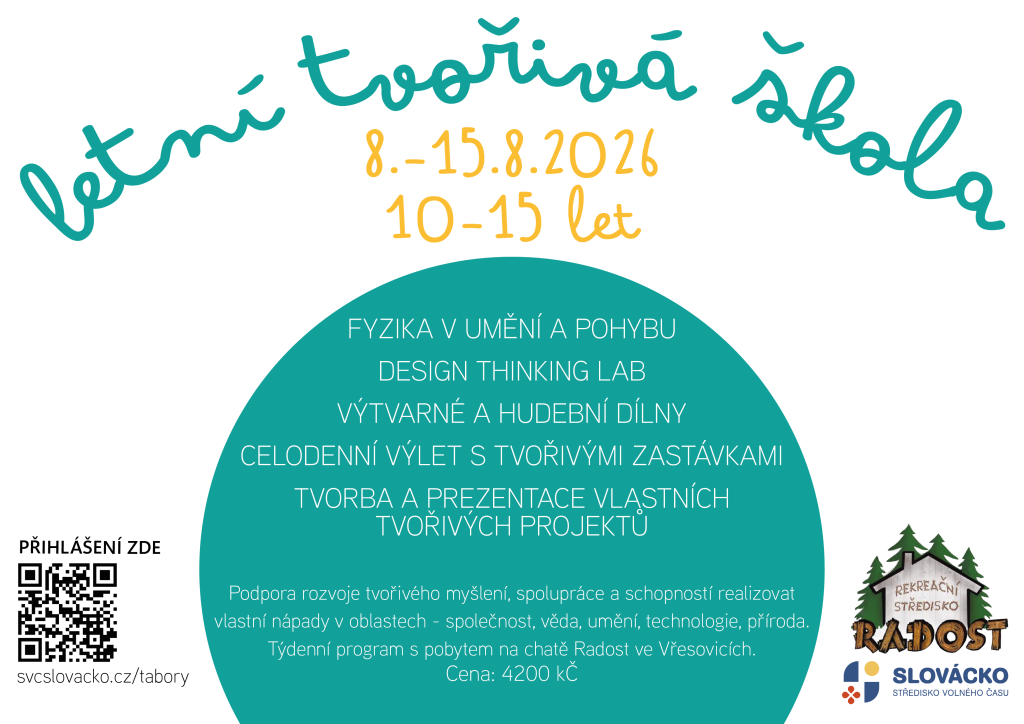 LT Letní tvořivá škola - týden pro nápady a inspiraci