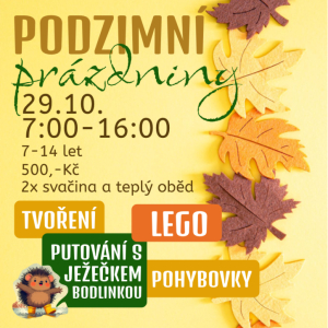 Podzimní prázdniny Veselí