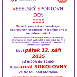 Veselí v pohybu - sportovní den pro školy