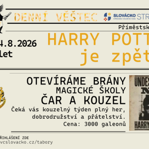 PT Harry Potter je zpět
